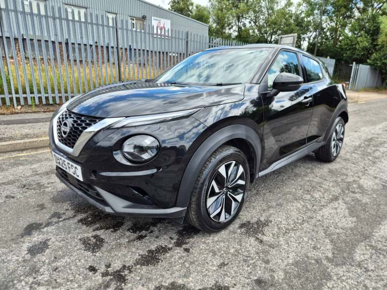 2025 25 NISSAN JUKE 1.0 DiG-T Acenta Premium 5dr DCT Auto Black Damaged Salvage