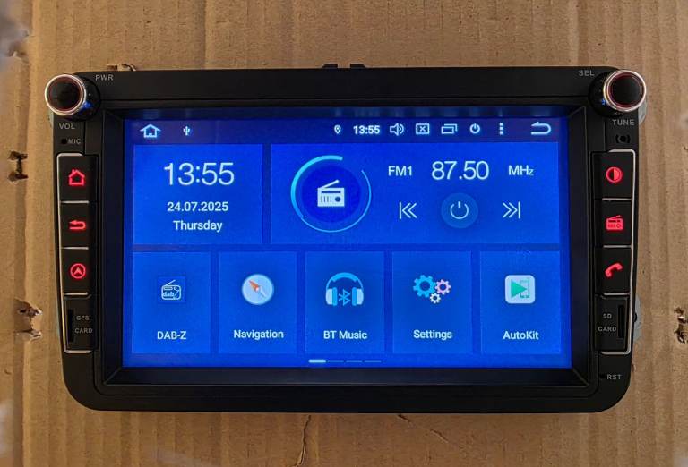 VW/Skoda/SEAT Apple Carplay/Android Auto 8" Android Car Stereo With DAB