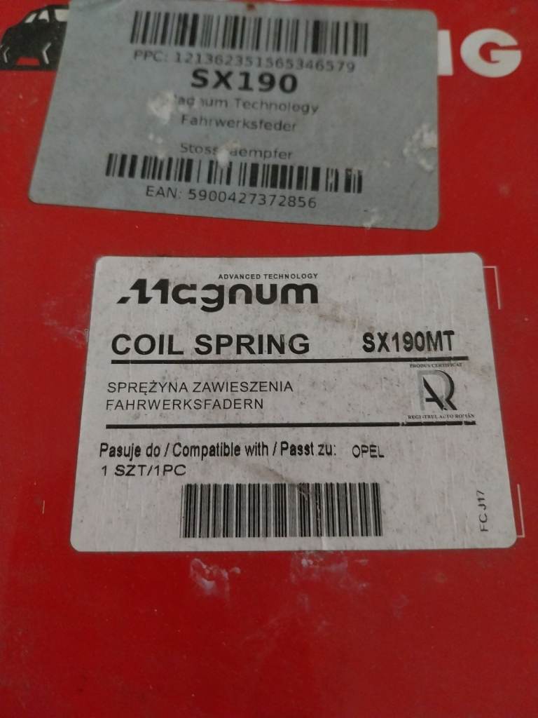 Coil spring x 2