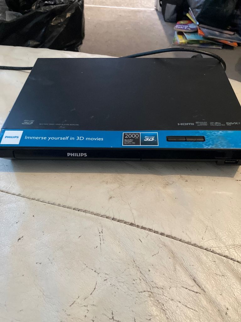 Philips Blu-ray 3D Disc Player – Good Condition