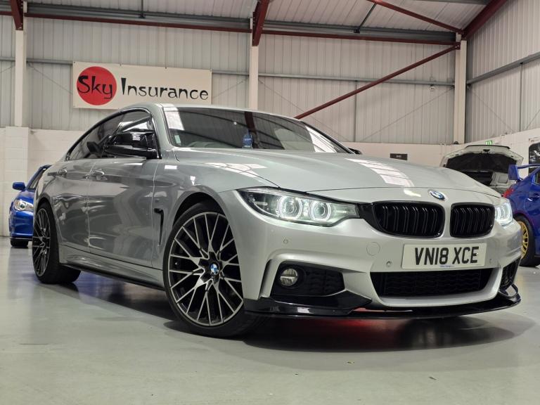 BMW 4 SERIES GRAN COUPE 2.0 420i M Sport Gran Coupe Silver Auto Petrol 2018