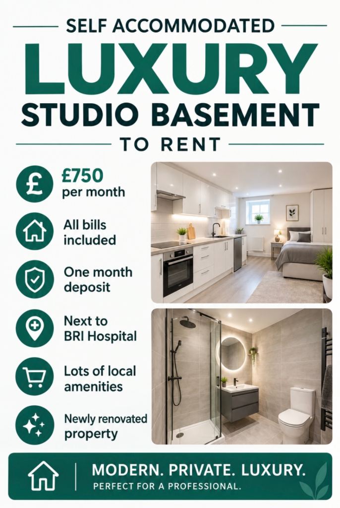 Newly renovated private self contained apartment all bills included 