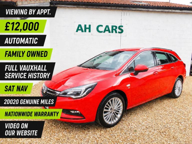 2019 Vauxhall Astra 1.4T 16V 150 Elite Nav 5dr Auto ESTATE Petrol Automatic