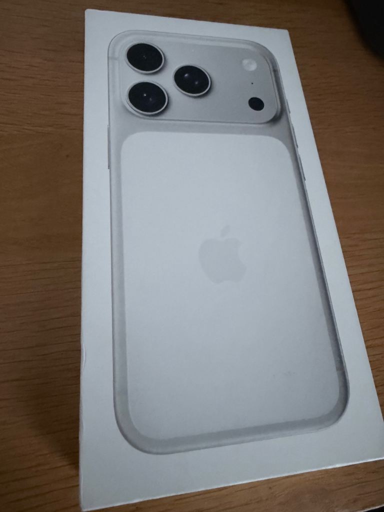Brand New iPhone 17 Pro - Unopened White Box