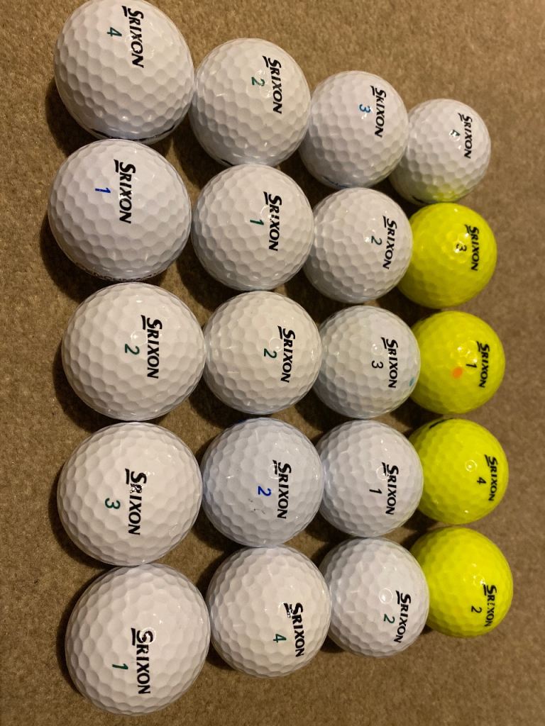 20 Assorted Srixon Golf Balls