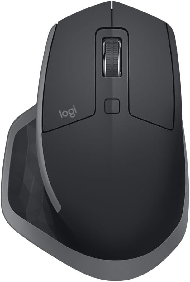 Logitech MX Master 2S, Wireless Mouse Bluetooth, Black. Like new