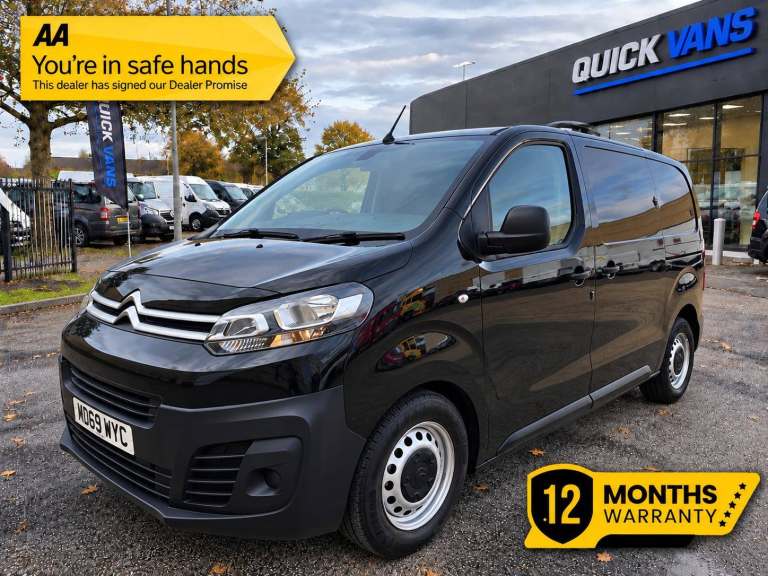 2020 Citroen Dispatch 1.5 BlueHDi 1000 Enterprise M Panel Van Diesel Manual