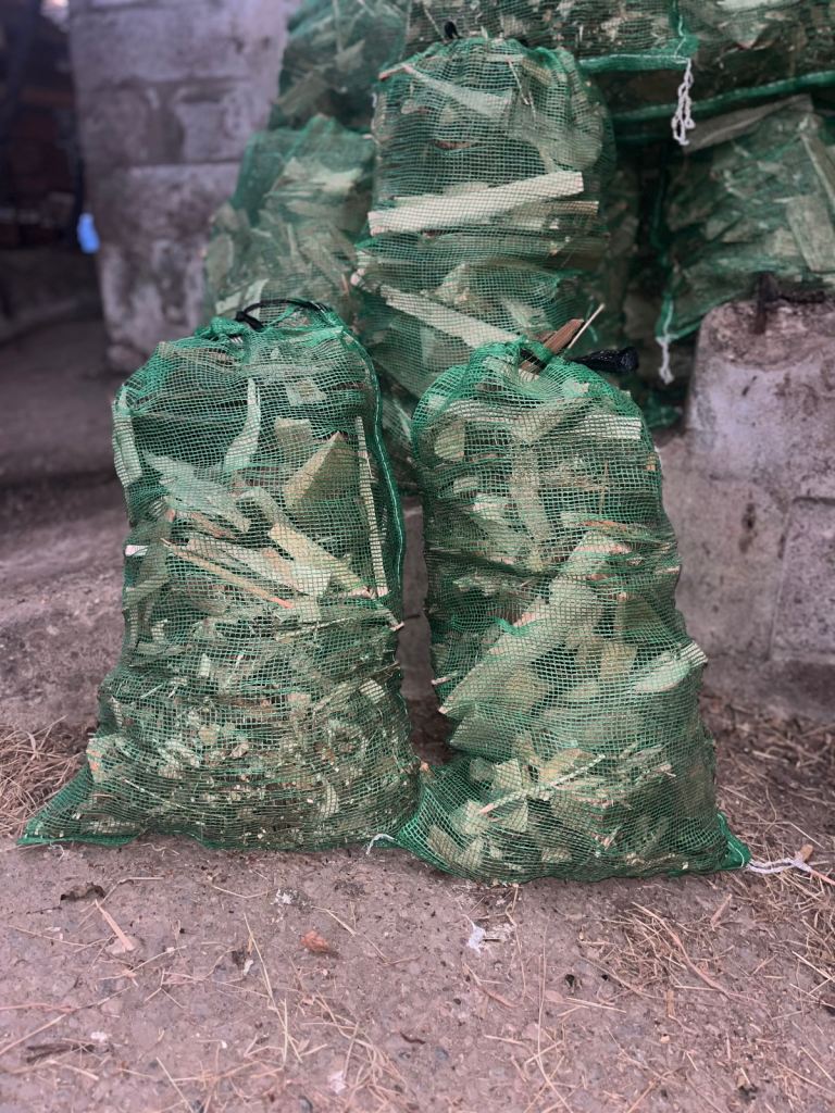 Nets of Kindling Chunks