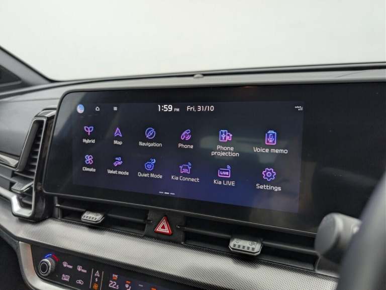 2023 Kia Sportage 1.6 h T-GDi GT-Line SUV 5dr Petrol Hybrid Auto Euro 6 (s/s) (226 bhp) LANE  EST...