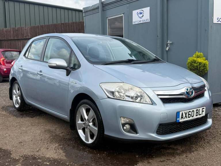 2011 Toyota Auris 1.8 VVTi Hybrid T Spirit 5dr CVT Auto HATCHBACK PETROL/ELECTRIC Automatic