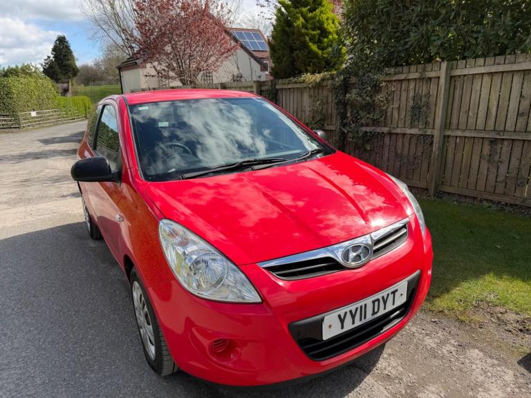 2011 Hyundai i20 1.2 Classic Euro 5 3dr Petrol