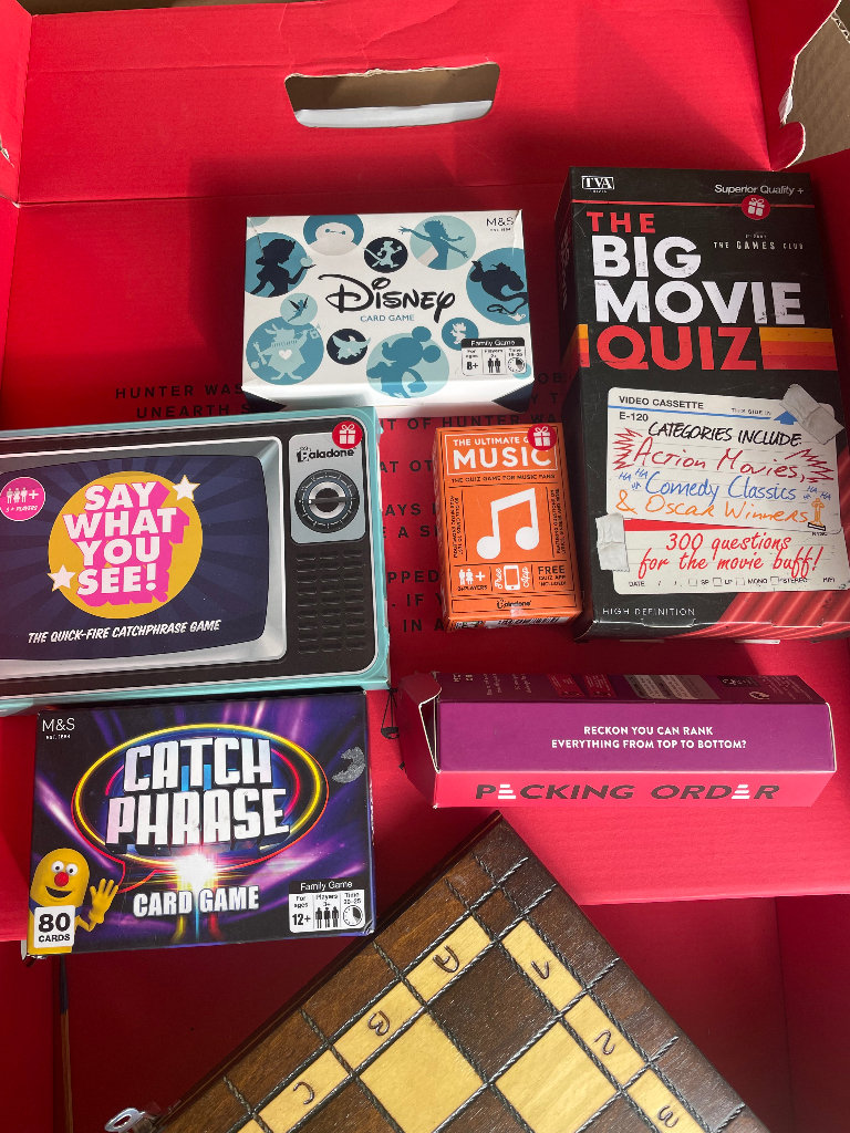 Quiz card games XMAS 
