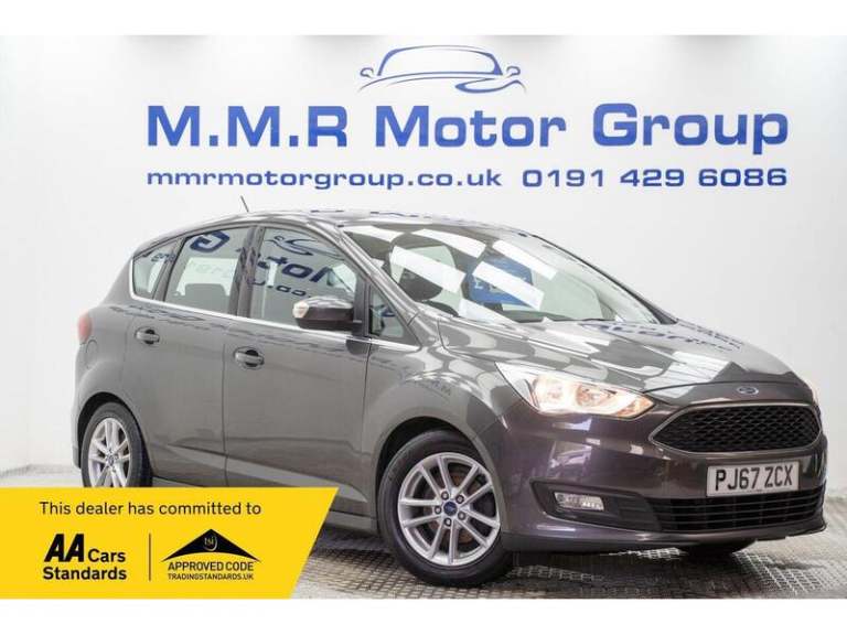 2018 Ford C-Max 1.0T EcoBoost Zetec Euro 6 (s/s) 5dr MPV Petrol Manual