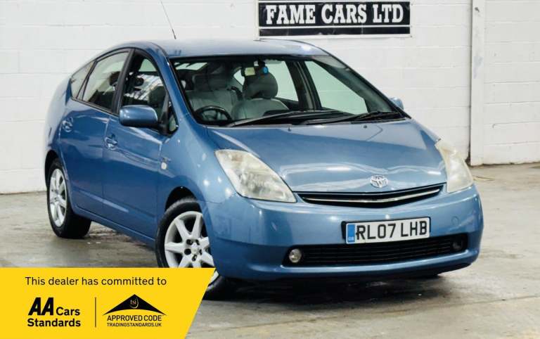 2007 Toyota Prius 1.5 VVTi T Spirit Hybrid 5dr CVT Auto HATCHBACK PETROL/ELECTRIC Automatic