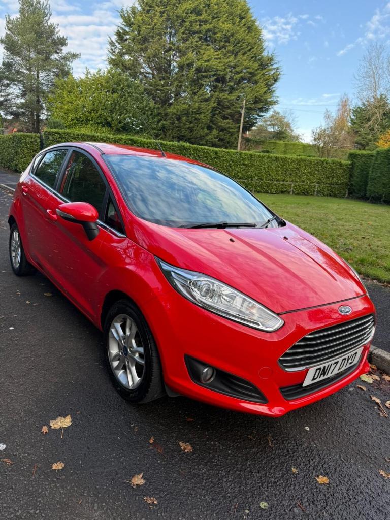 2017 Ford Fiesta 1.0 EcoBoost Zetec 5dr HATCHBACK Petrol Manual
