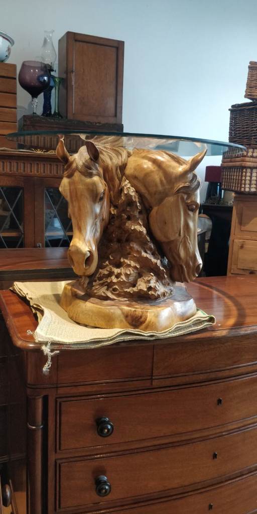 Horse sculpture/ table 