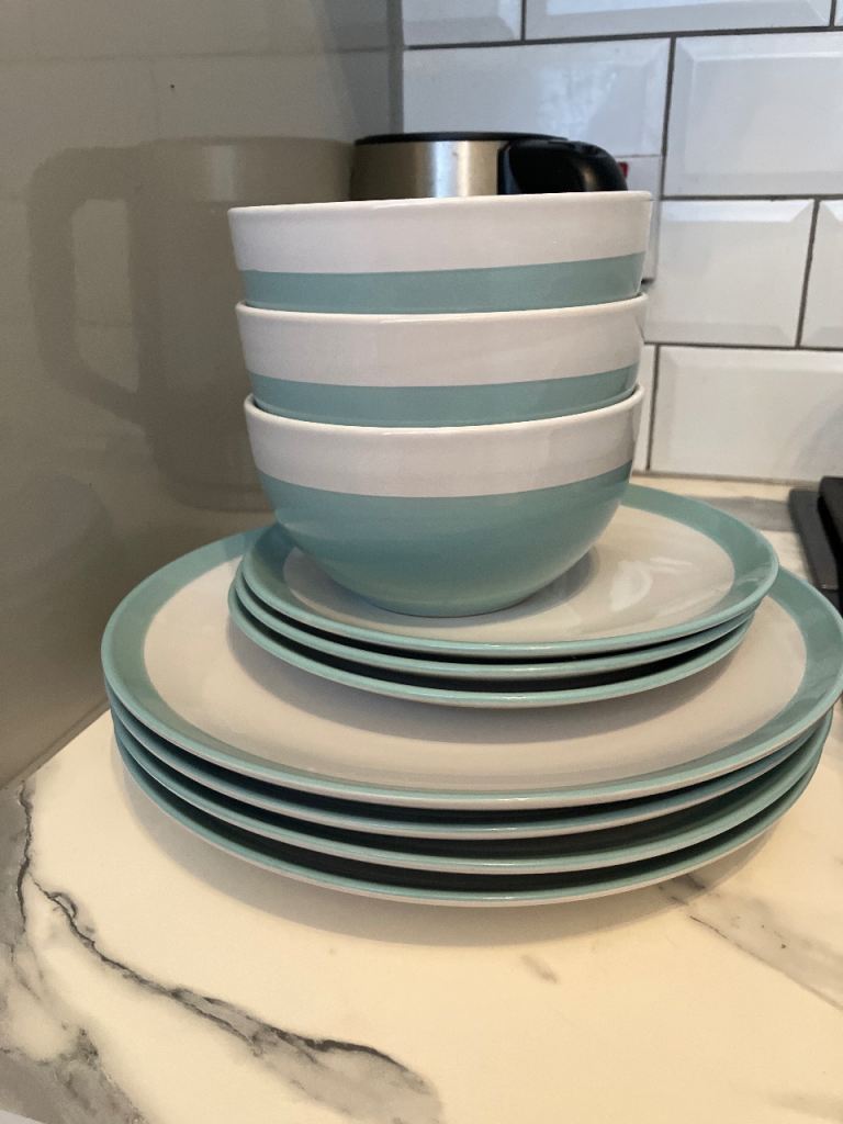 Blue and White Dinnerware 