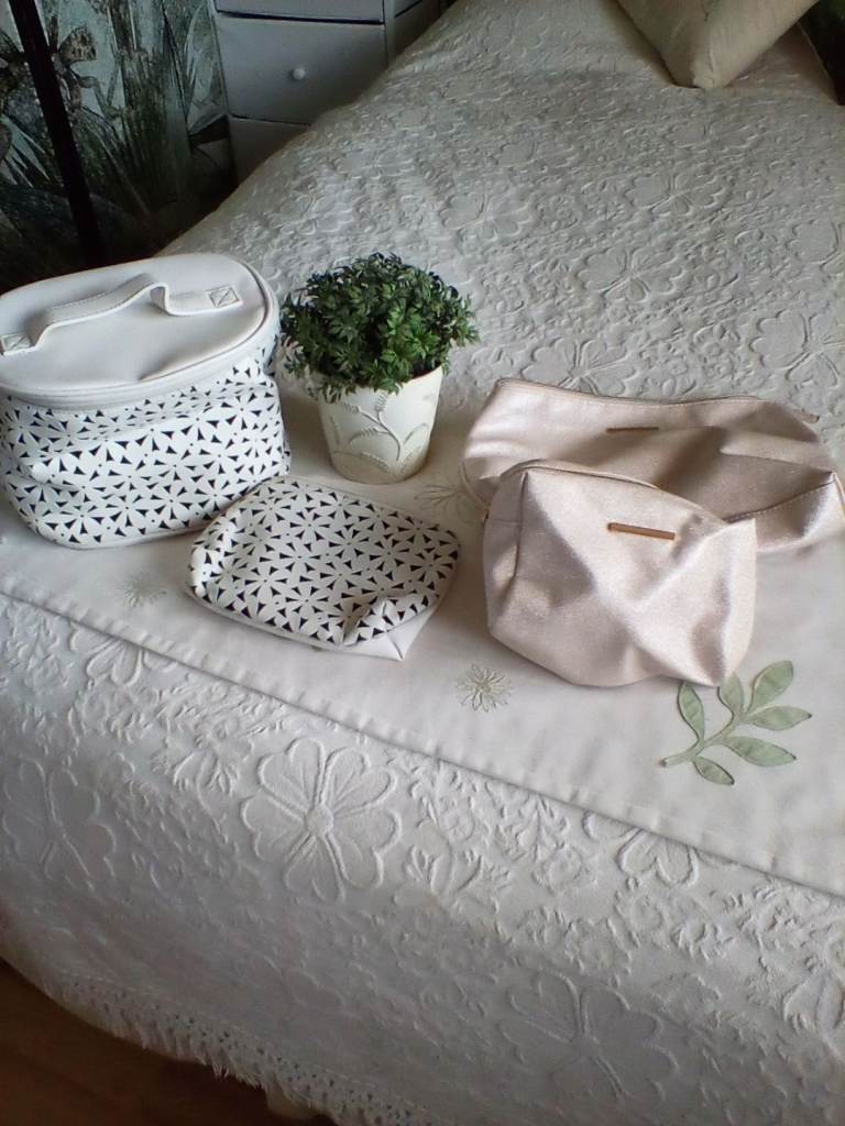 image for New Cosmetic and /or toiletry bags. £10.00 the lot !