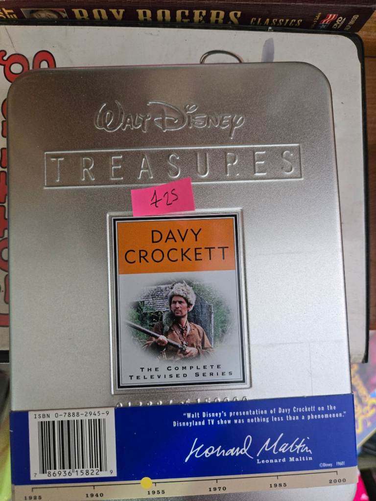 Walt disney treasures davvy crocket