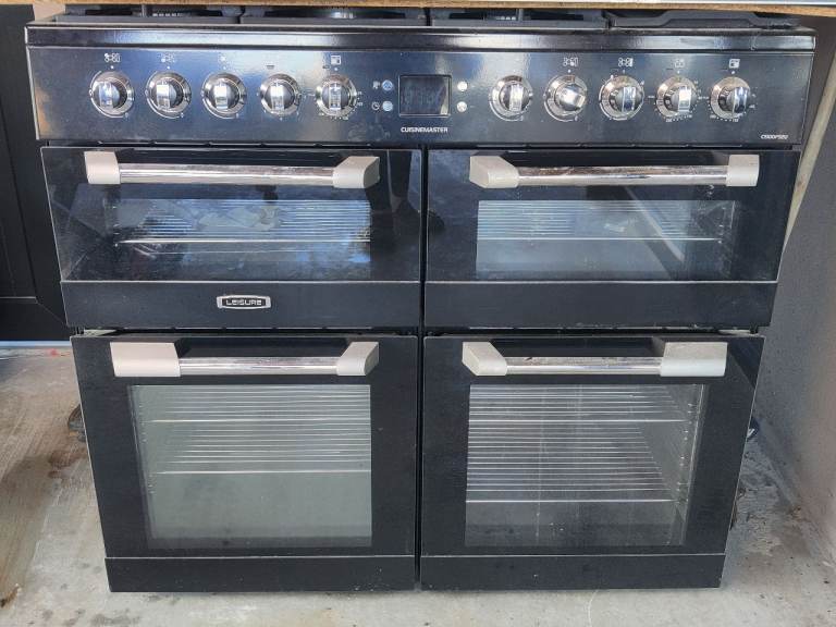 Leisure 1000 Dual Fuel oven, gas hob, electric oven