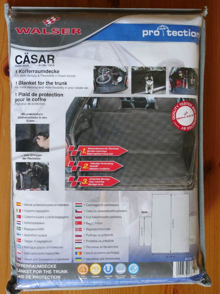 Boot/trunk protector/dog blanket – New Walser Caesar