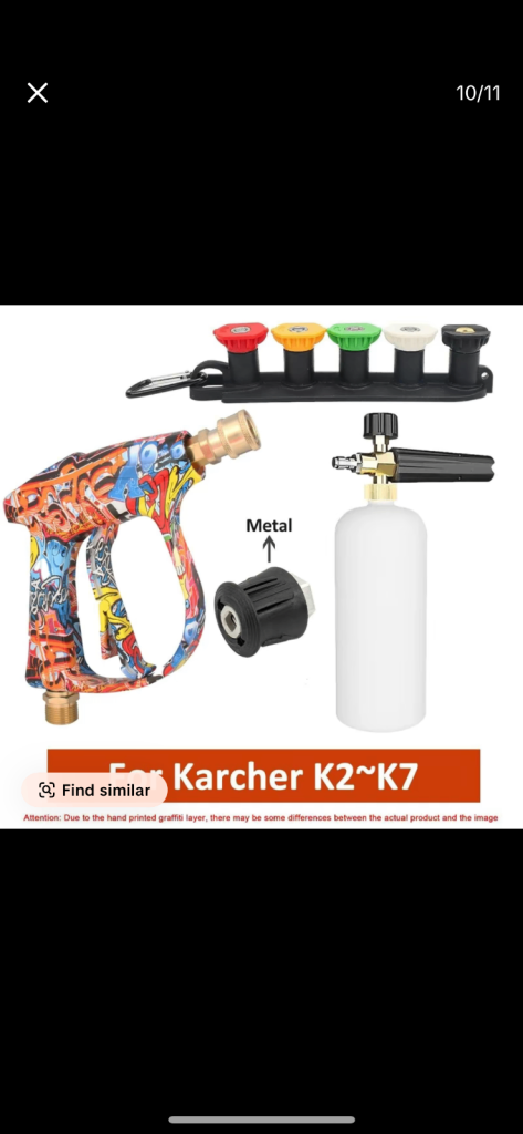 Brand new pressure washer kit 