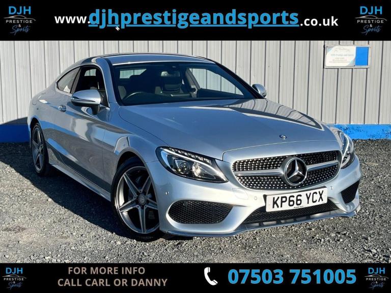 2016 Mercedes-Benz C Class 2.1 C220d AMG Line Euro 6 (s/s) 2dr COUPE Diesel Manual