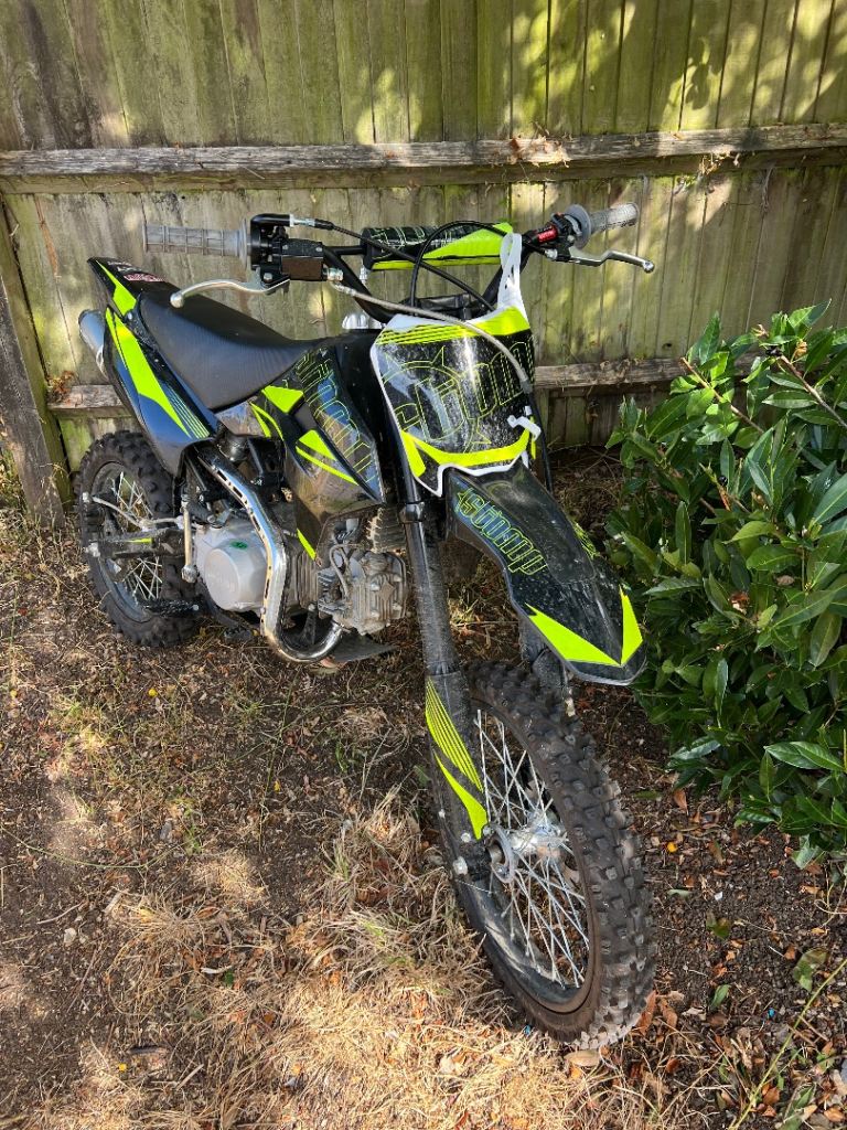 WPB 140cc pit bike (with original invoice)