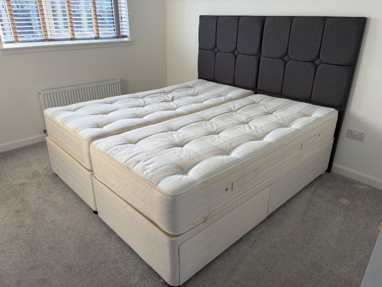 Super king bed - splits into two singles