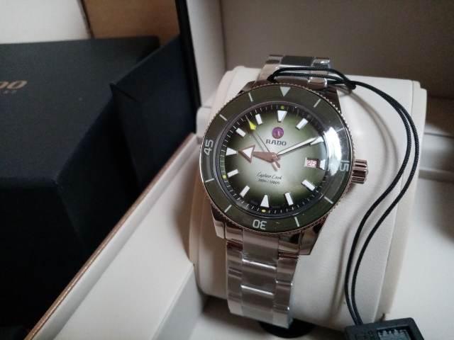 RADO Captain Cook X Cameron Norrie Special Limited Edition Watch