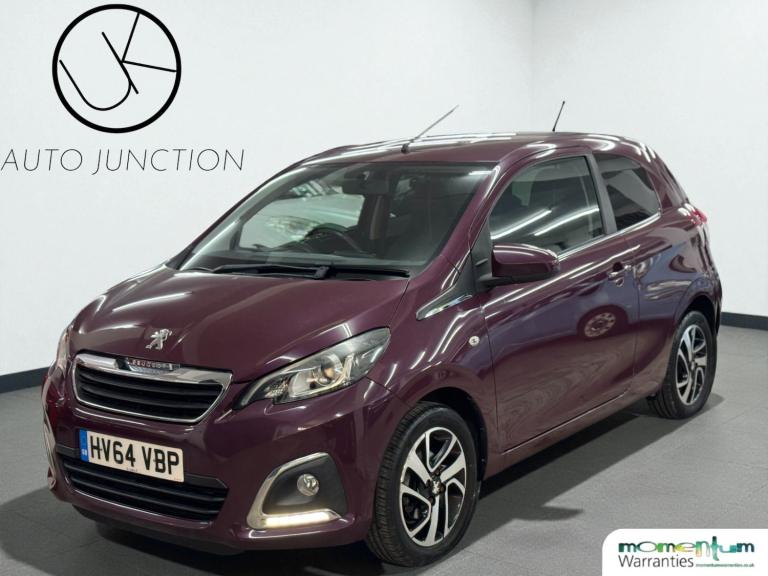 2014 Peugeot 108 1.2 VTi Allure 3dr HATCHBACK Petrol Manual