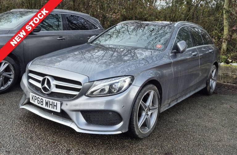 2018 68 MERCEDES-BENZ C-CLASS 2.0 C200 AMG LINE (PREMIUM) ESTATE 5DR PETROL G-TR