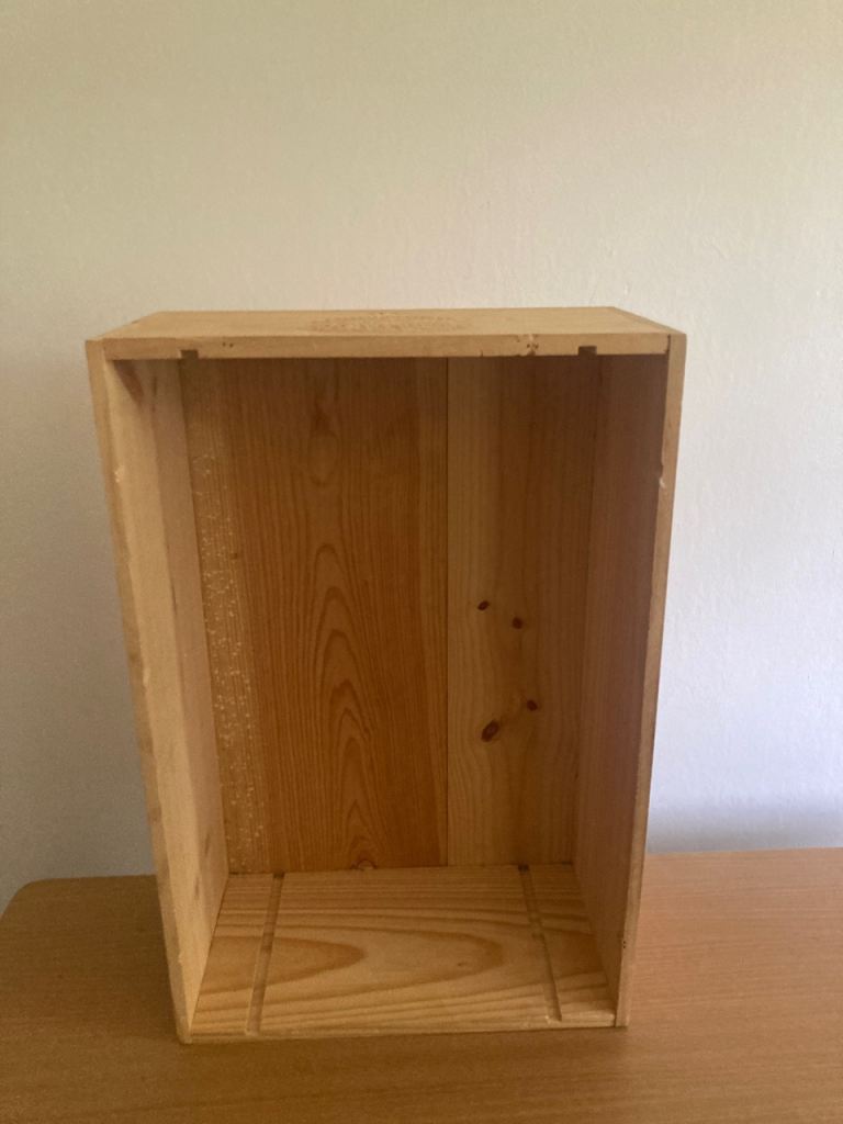 Wooden Storage Box/Crate - Good Condition
