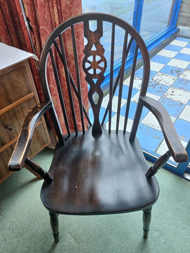 Wooden Chair with arms