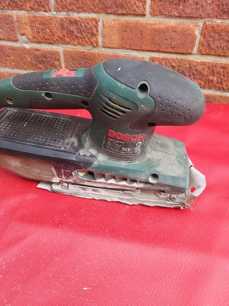 Bosch PSS 200A 230v Sander Anti vibration And Filter