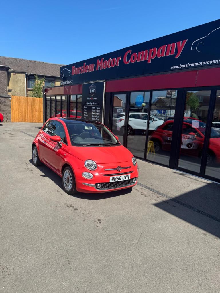 2015 Fiat 500 1.2 Lounge 3dr HATCHBACK PETROL Manual