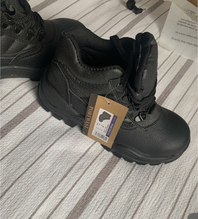 Portwest Steelite Protector SiP Black Steel eBay Midsole Work Safety Boots FW10 UK