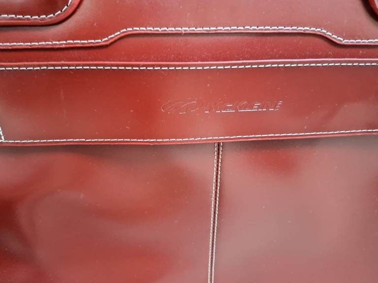 McKlein USA Leather 2-in-1 Detachable Wheeled Briefcase