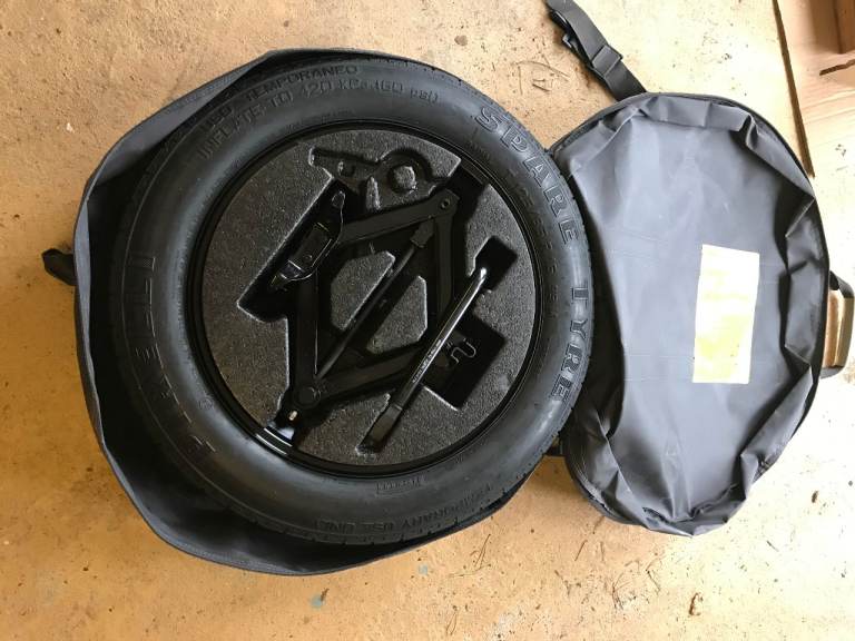 Volvo C70 spare wheel