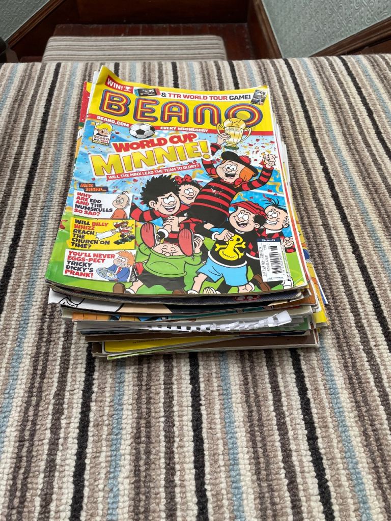 Stack of Beano Comics/Magazines – Good Condition