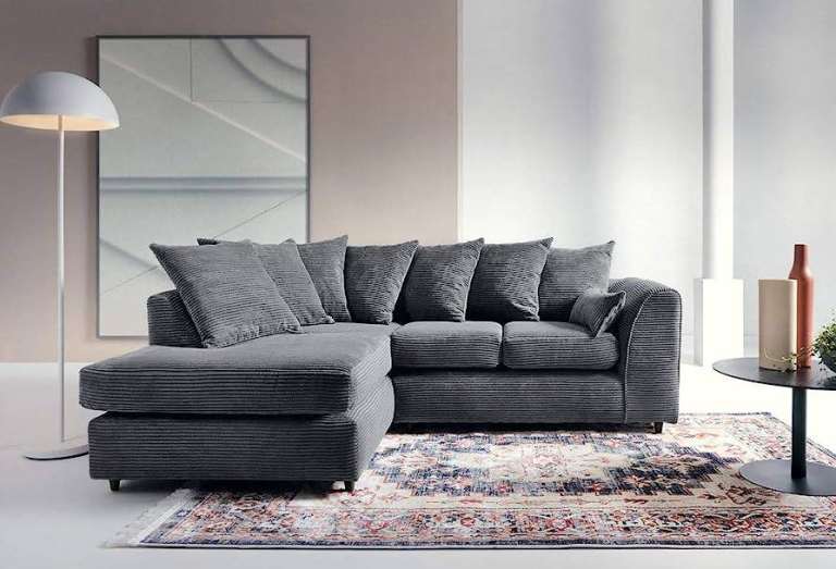 Stylish Sofa Set 3+2 Seater L Shape Corner Sofa Suite Modern Living Room design 