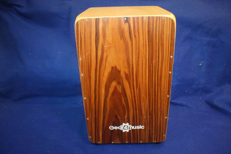 Gear 4 Music Full Size Wooden Cajon + Carry Case ~ £55 ono