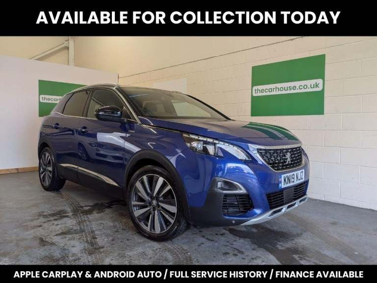 2019 Peugeot 3008 1.5 BlueHDi GT Line Premium Euro 6 (s/s) 5dr HATCHBACK Diesel Manual
