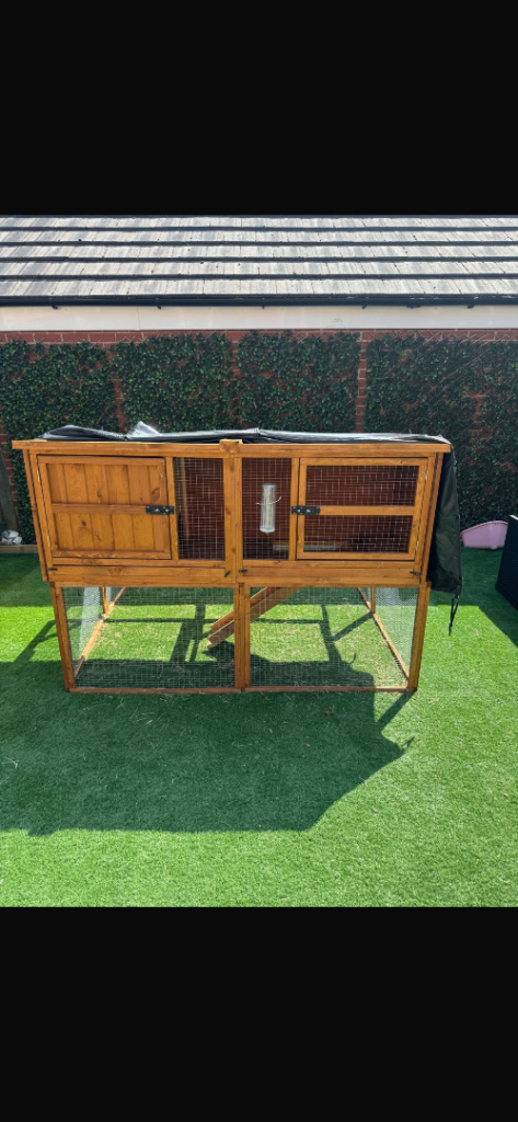 Rabbit Hutch and Run 6ft 