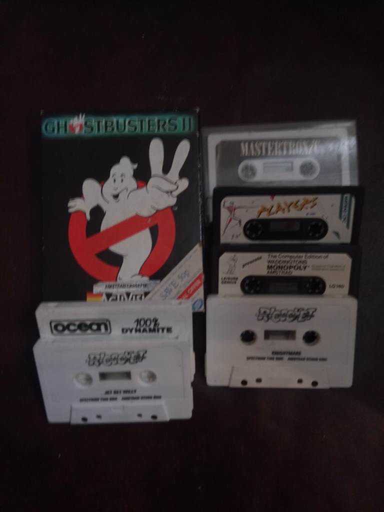 Amstrad CPC 464. Games bundle x7 games.. Working, cassettes. Retro/vintage/rare. 80's family. 