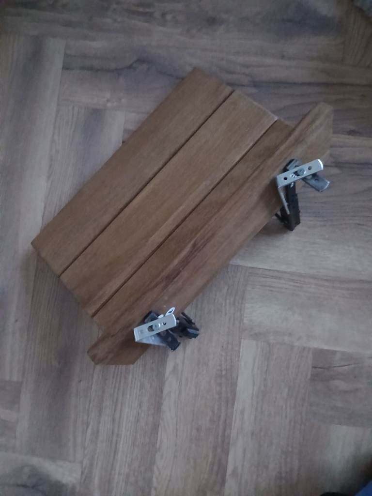 Foldable Balcony Table - Solid Wood