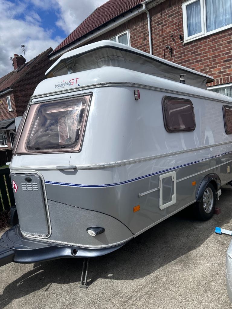 2004 Eriba Troll 540 Touring GT - Factory 4 - Berth Bunk Bed Layout.