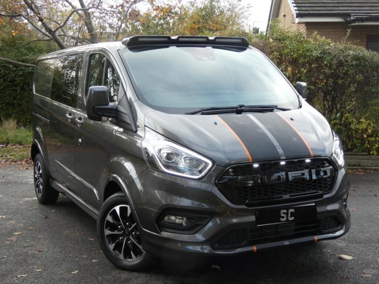 2021 Ford Transit Custom 2.0 EcoBlue 185ps Low Roof D/Cab Sport Van PANEL VAN DIESEL Manual
