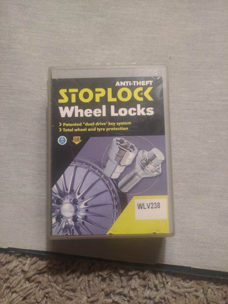 Stop lock wheel lock bolts M12 X 1.50 38mm