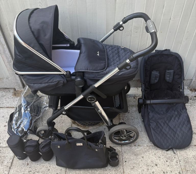 Silver Cross 2-in-1 Pram/Pushchair & Carrycot